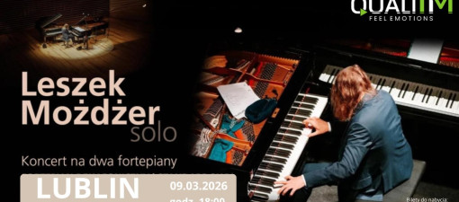  Leszek Możdżer Solo – Koncert na dwa fortepiany w CSK